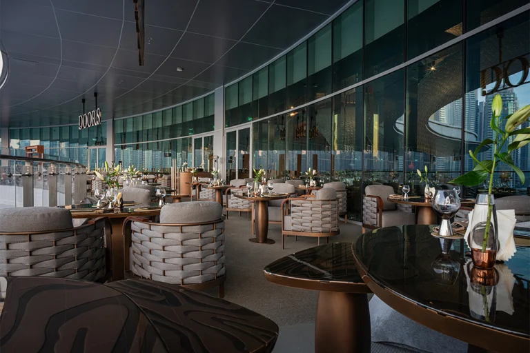 best fountain view restaurant in dubai mall